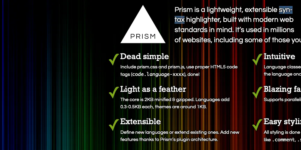 Kolorowanie składni kodu PHP, CSS, HTML, JavaScript - poznajcie Prism Kolorowanie składni kodu PHP, CSS, HTML, JavaScript - poznajcie Prism